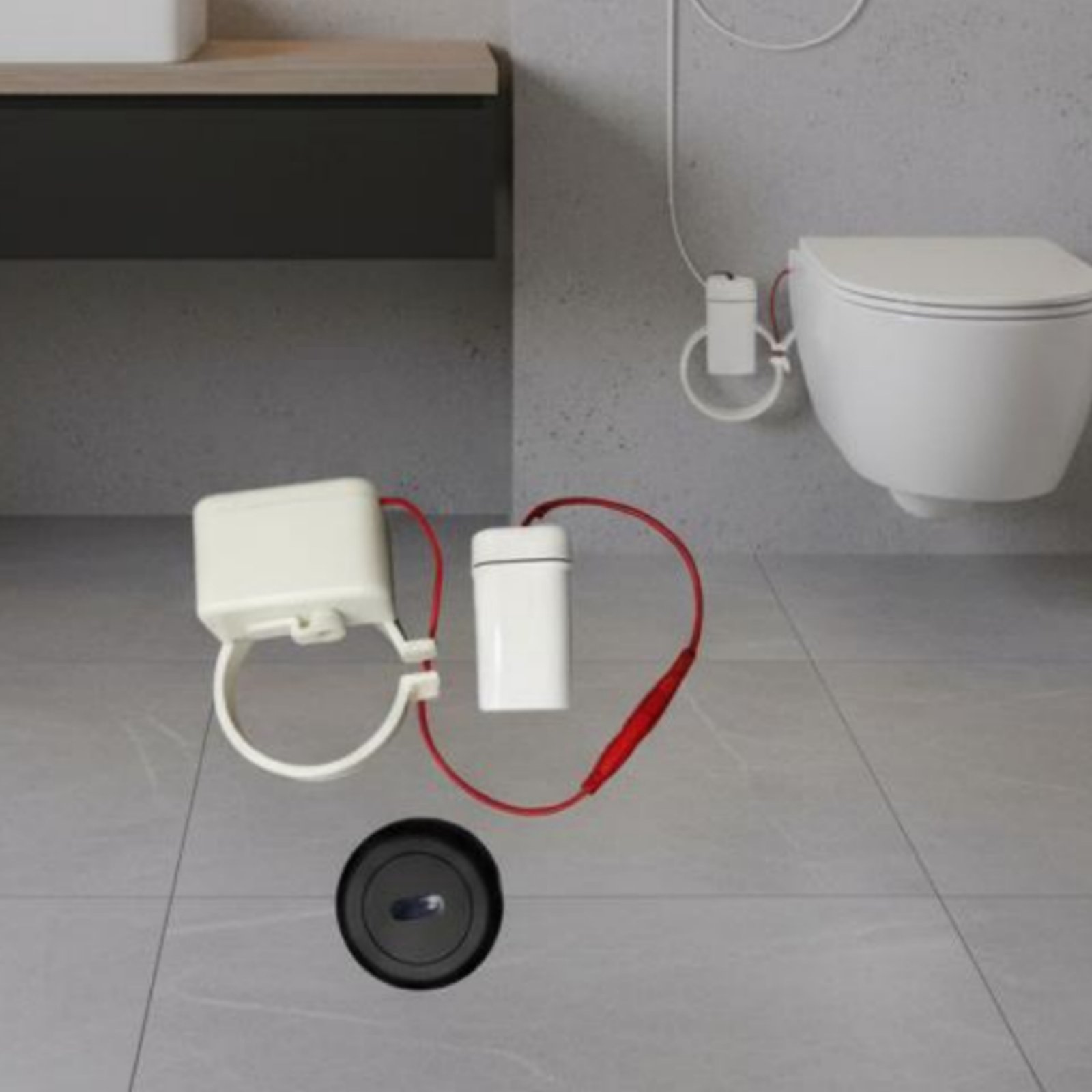 Universal Remote Control - Dispositivo Automatico per Scarico WC con