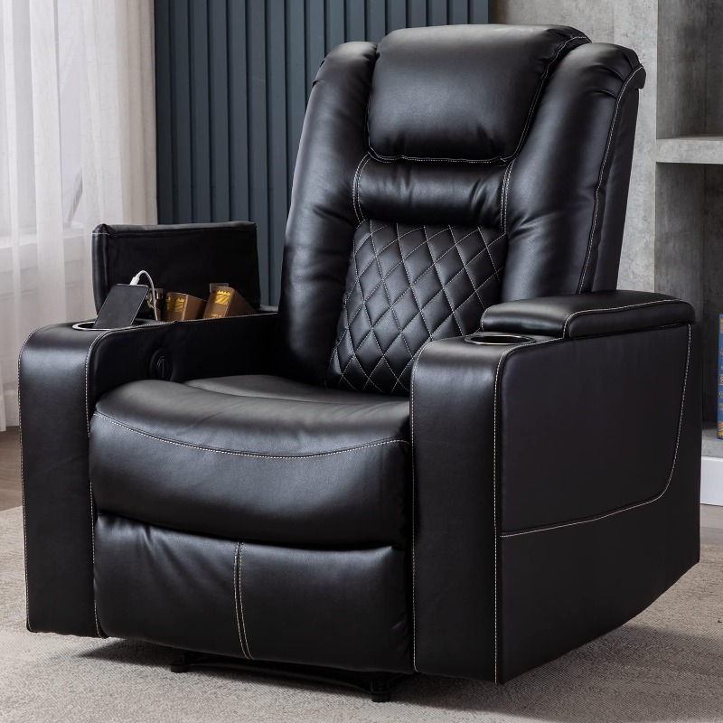 Home Cinema Couch - Poltrona Reclinabile Elettrica CANMOV con Porte