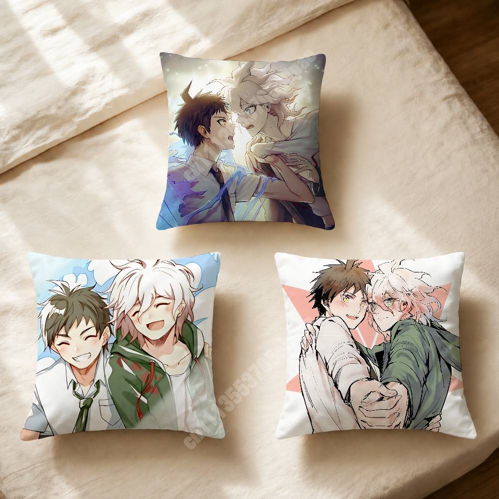 Home Cinema Couch - Federa per Cuscino Stampata Komahina Danganronpa