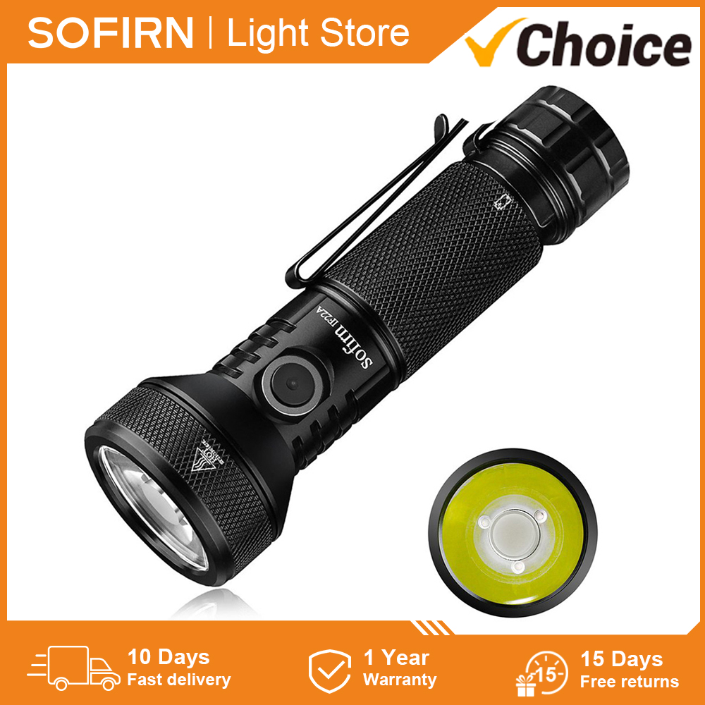 Home Cinema Imax - Torcia Ricaricabile Sofirn IF22A, Potente LED