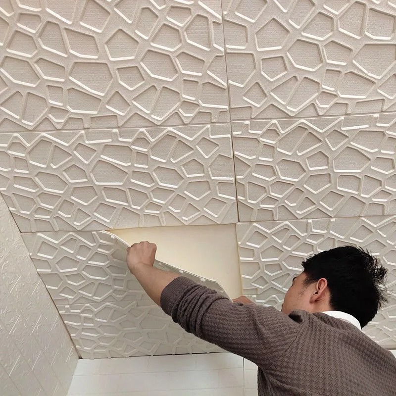 Home Cinema Wallpaper - 5-20 pz 35*35 cm Soffitto 3d