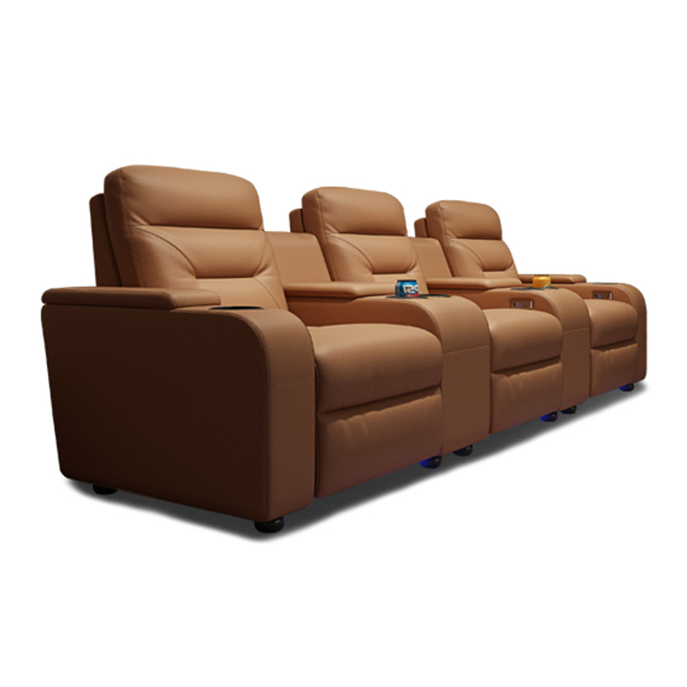 Home Cinema Couch - Linlamlim set di divani in vera