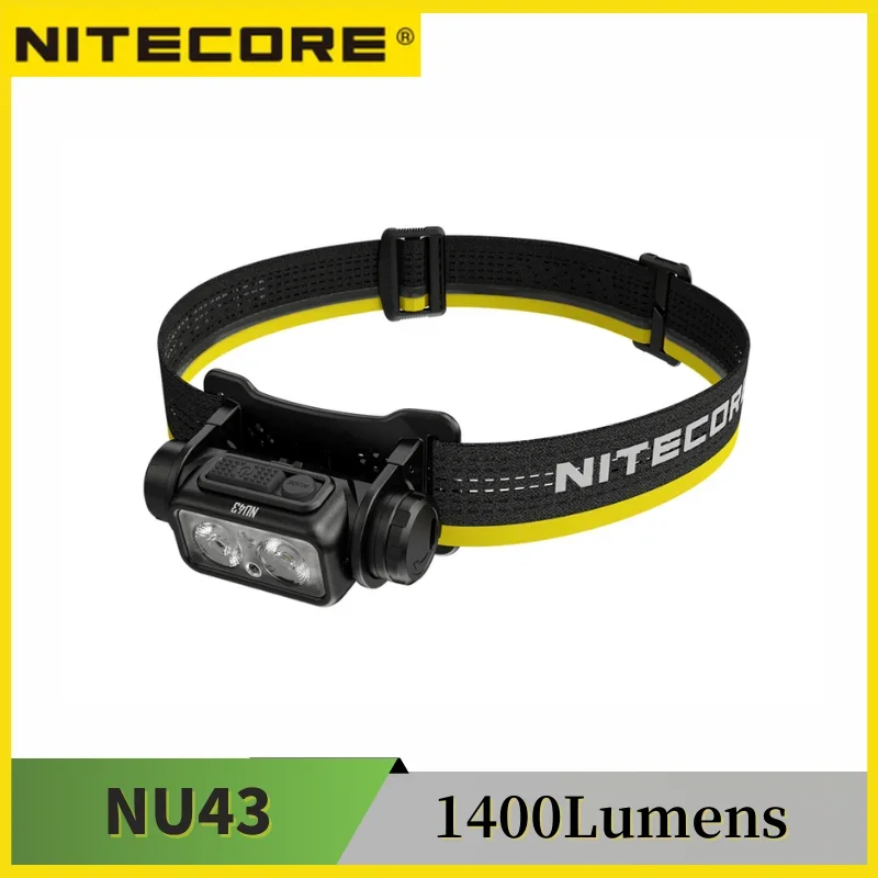 Home Cinema Imax - NITECORE NU43 18650 Lampada frontale ricaricabile