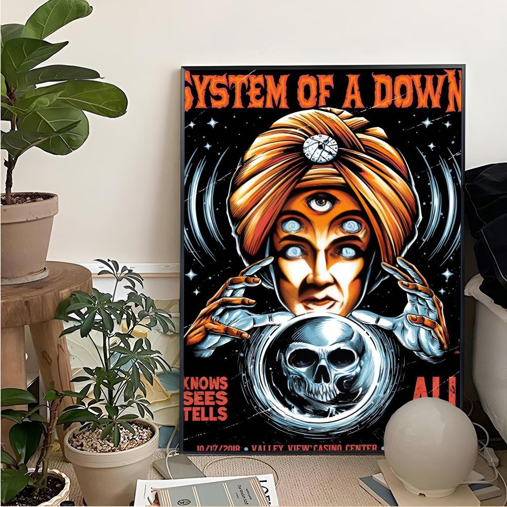 Poster artistico di System Of  - Home Cinema Wallpaper recensione e prezzo