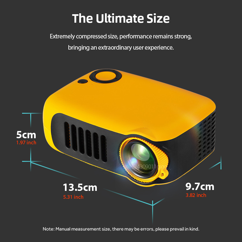 Mini proiettore A2000 Home Cin - Home Cinema Gaming recensione e prezzo