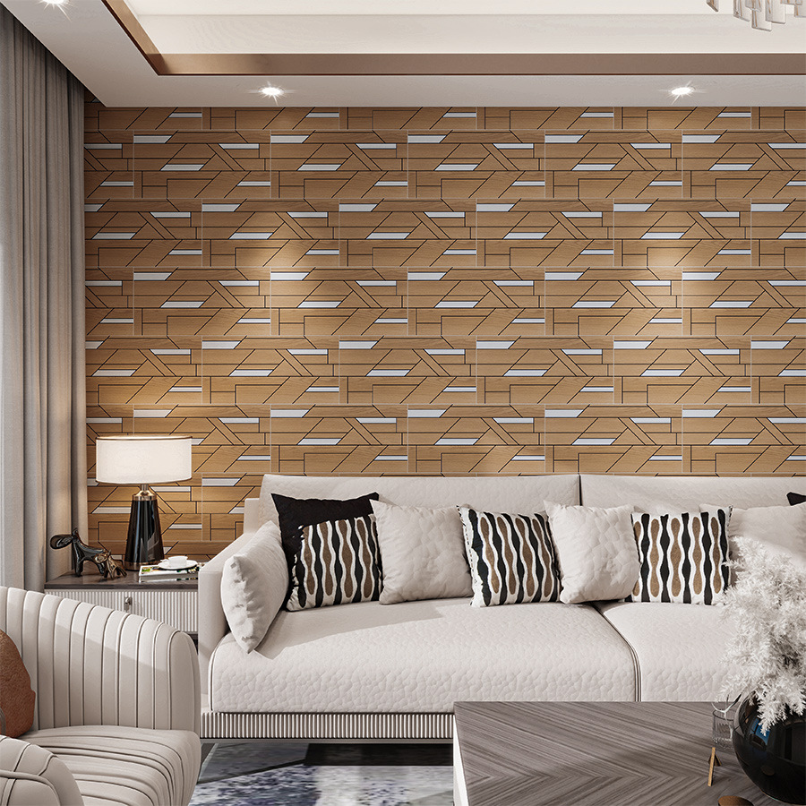 Adesivi a mosaico creativi aut - Home Cinema Wallpaper recensione e prezzo