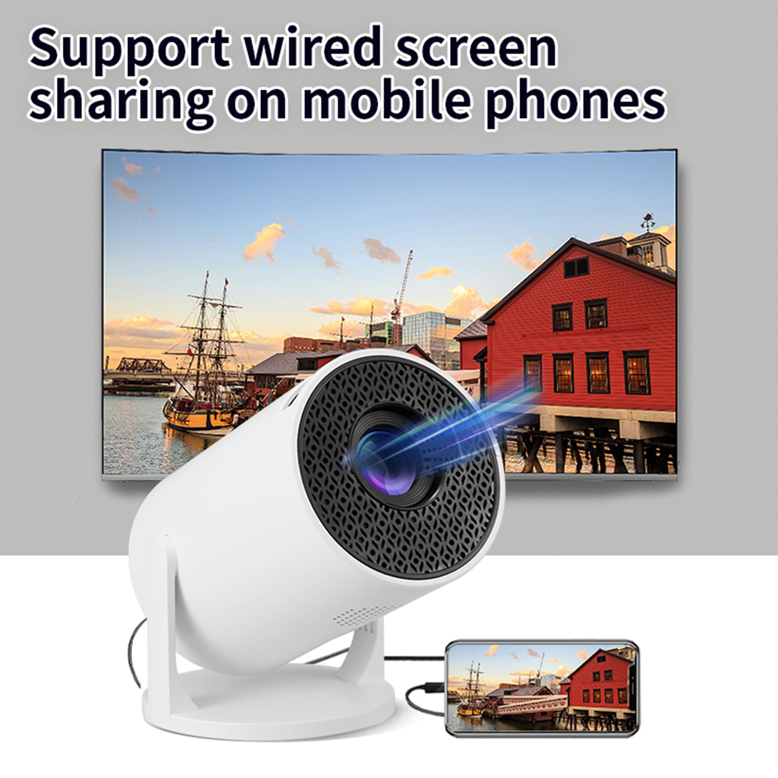 Proiettore M5 8K Wifi 6 Ultra  - Home Cinema Gaming recensione e prezzo