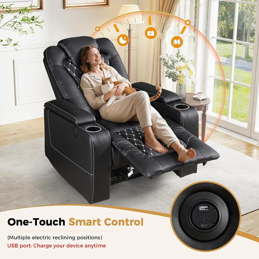 Poltrona Reclinabile Elettrica - Home Cinema Couch recensione e prezzo