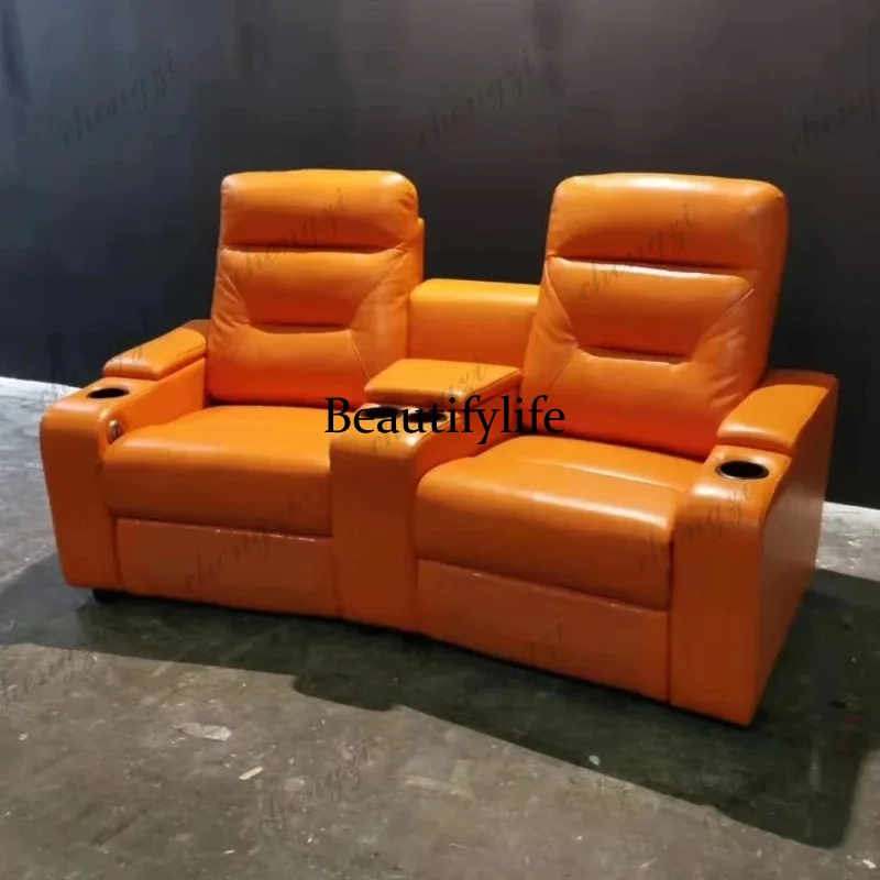 Set di divani in pelle A49 con - Home Cinema Recliners recensione e prezzo